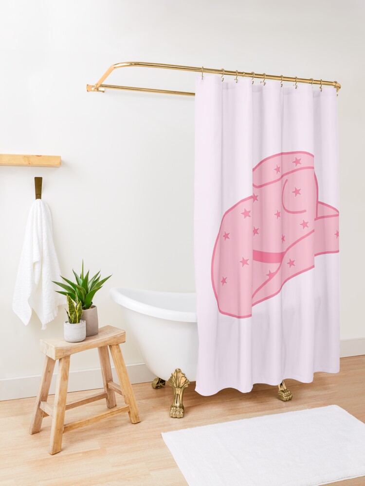 Cowboy Frog Shower Curtain