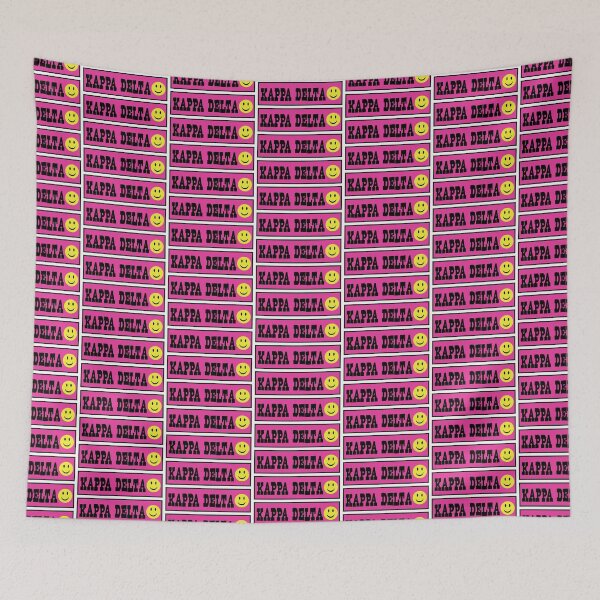 Item preview, KD Sticker smile pink sorority designed and sold by melaniemeisner.