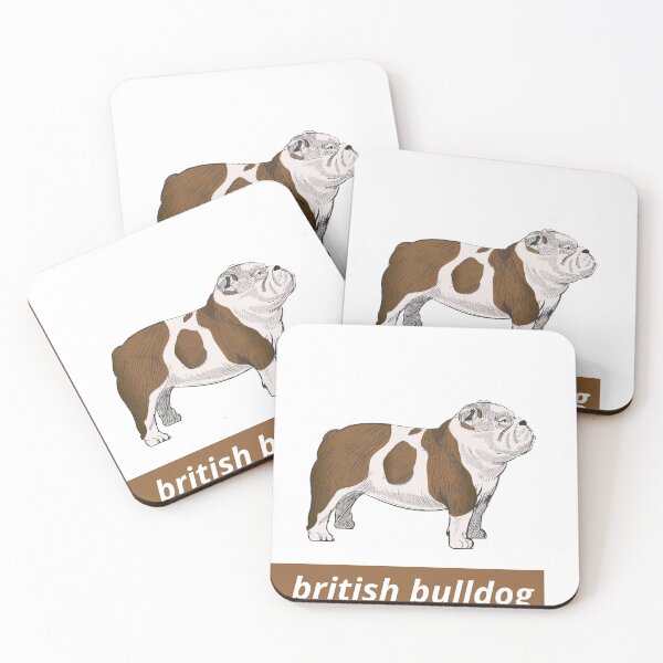 Item preview, British Bulldog Print By Lilly and Mae designed and sold by lillyandmae.