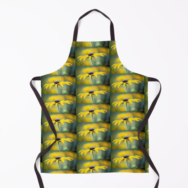 Item preview, yellow chamomile with black heart designed and sold by filon19931.