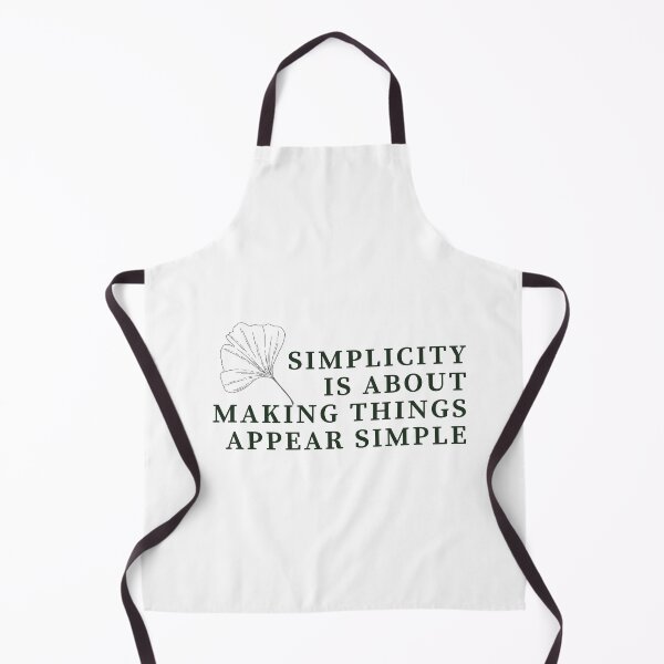 Item preview, Simplicity Is About Making Things Appear Simple designed and sold by minynature.