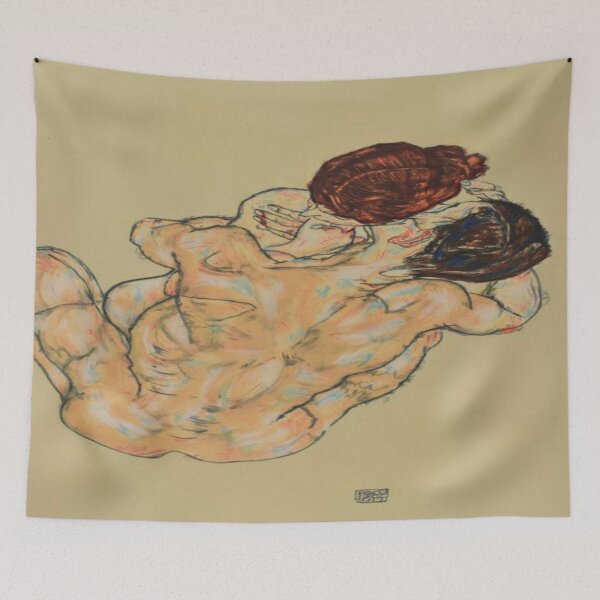 Item preview, Egon Schiele - Mann & Frau designed and sold by Vivanne-art.