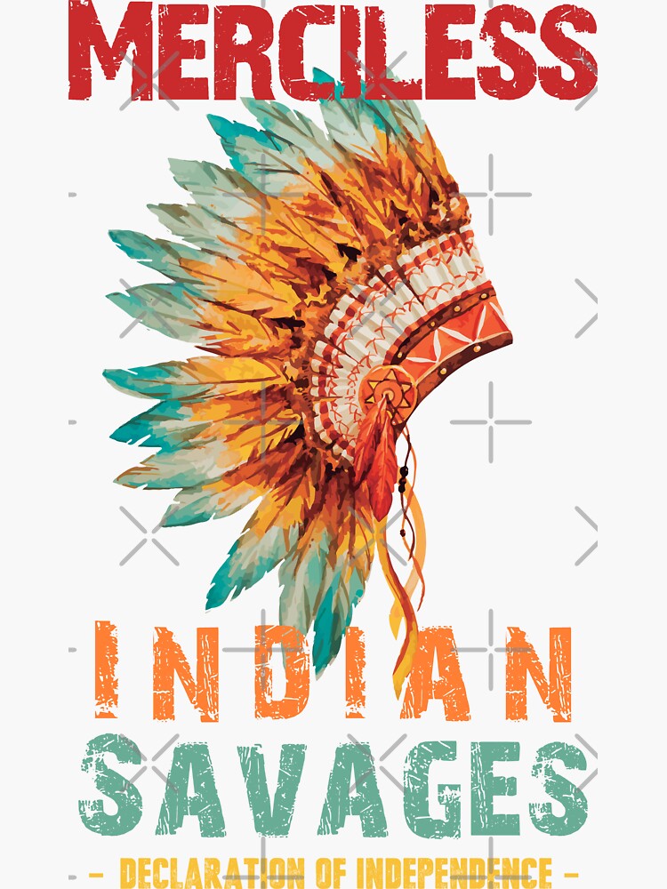 declaration of independence native savages
