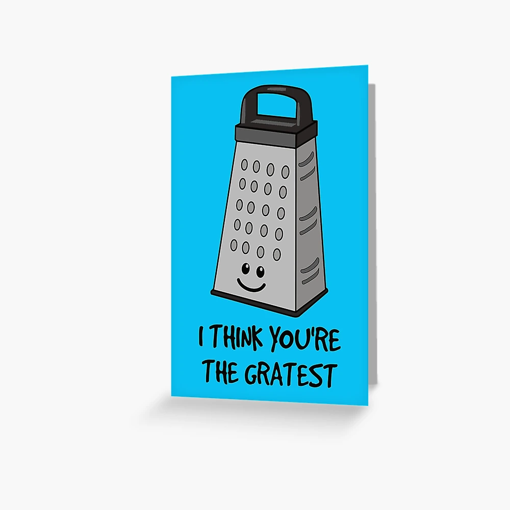 Master Cheese Shredder | Greeting Card