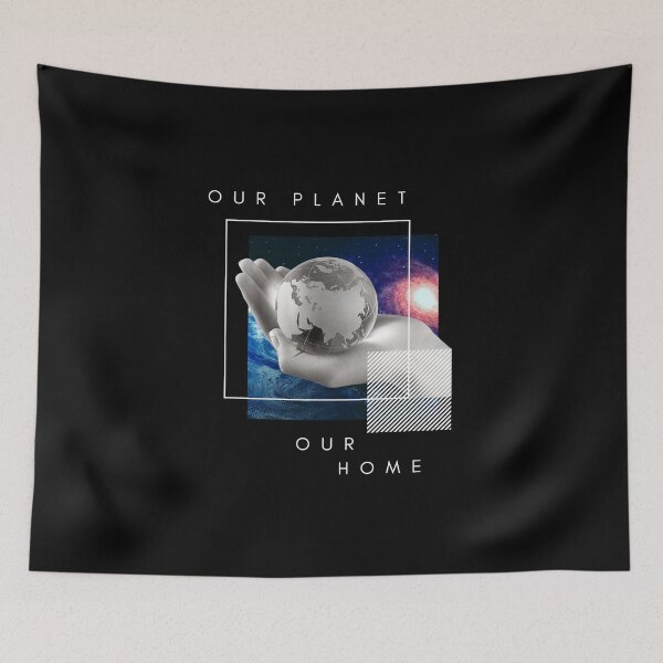 Item preview, OUR PLANET OUR HOME designed and sold by AlfaEcho.