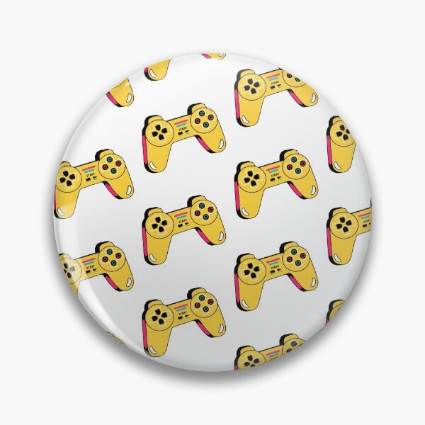 Item preview, Yellow Game Controller Pattern, Gamer designed and sold by Amovar.