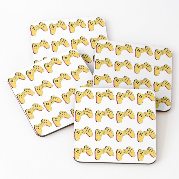 Item preview, Yellow Game Controller Pattern, Gamer designed and sold by Amovar.
