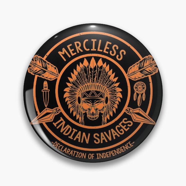 Item preview, Merciless Indian Savages Declaration Of Independence Quote designed and sold by trendyzcom.