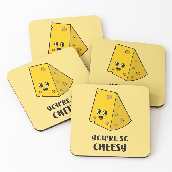 Item preview, You're So Cheesy Funny Cheese Pun designed and sold by keeleypost.