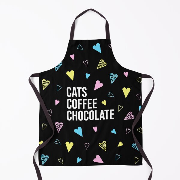 Item preview, I Love Cats Coffee and Chocolate ( white text) designed and sold by dass-art.