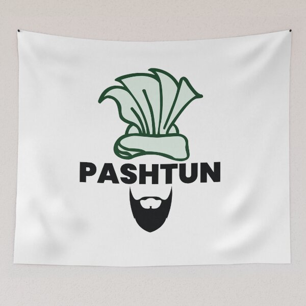 Item preview, I AM PASHTUN | Provincial Tribe Art designed and sold by WIO Whatever Is ON.