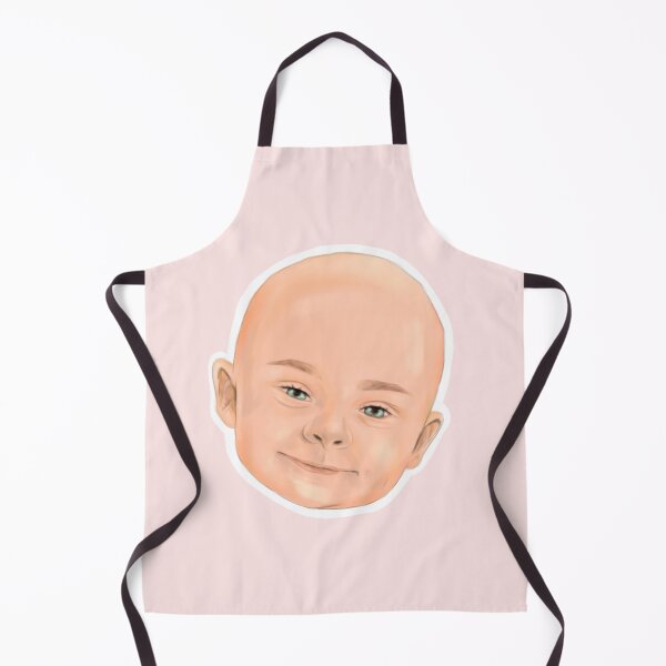 Item preview, Cute Smiling Bald Baby designed and sold by artshet.