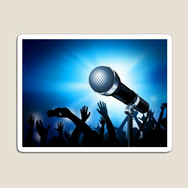 Mic and Crowd - Blue Magnet