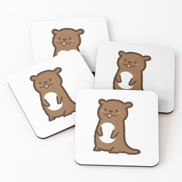 Item preview, Kawaii baby Japanese otter standing cutely designed and sold by GLwithUs.