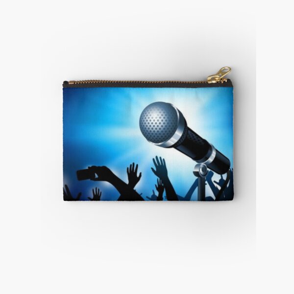 Item preview, Mic and Crowd - Blue designed and sold by battlerapgear.