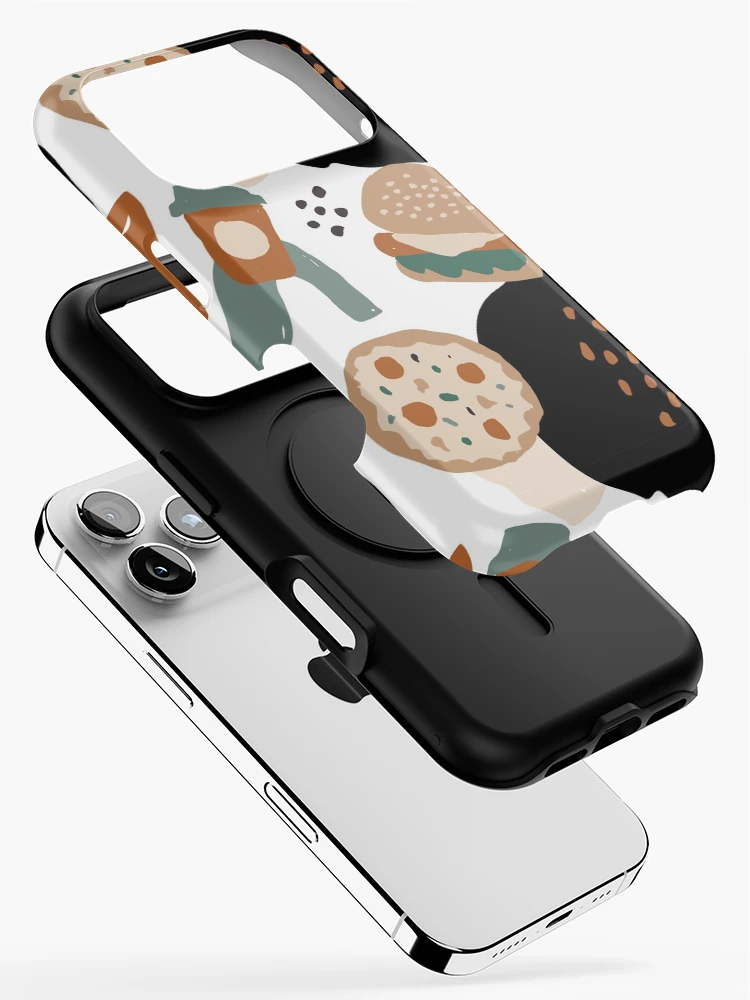 Thumbnail 2 of 4, iPhone Case, Abstract Fast Food Pattern designed and sold by PatternTale.