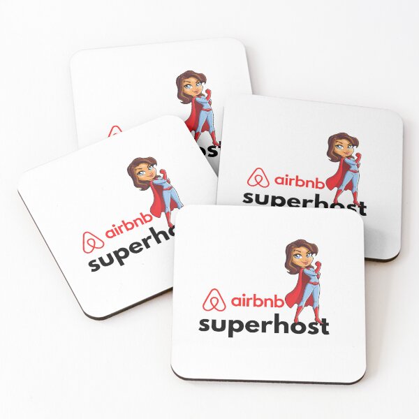 Item preview, Airbnb Super Host Animation Super Hero Reservation Apartments designed and sold by DaniVi.