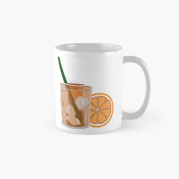 Item preview, Glass of cold drink with orange slice designed and sold by KateQR.