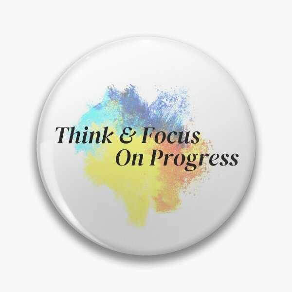 Item preview, Think & Focus On Progress designed and sold by minynature.