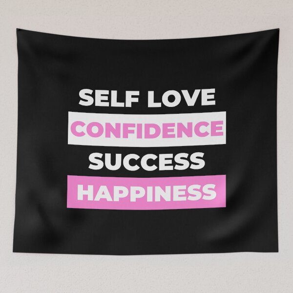 Item preview, SELF LOVE CONFIDENCE SUCCESS HAPPINESS  designed and sold by AlfaEcho.