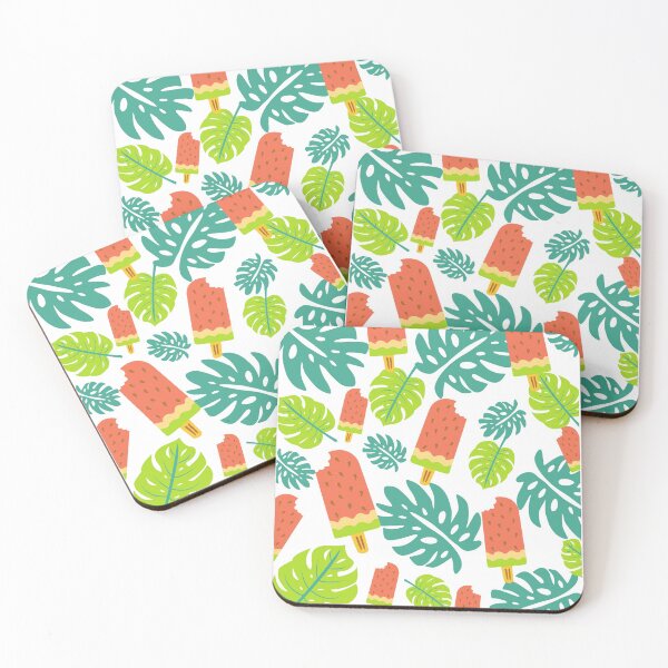 Item preview, Popsicle Watermelon and Leaf Pattern  designed and sold by WearYourMood.