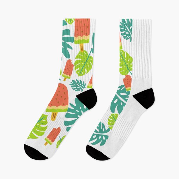 Item preview, Popsicle Watermelon and Leaf Pattern  designed and sold by WearYourMood.