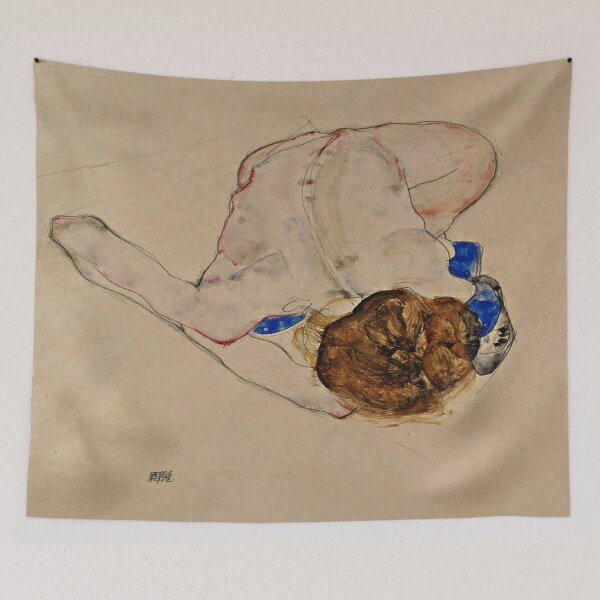 Item preview, Egon Schiele - Portrait of a woman designed and sold by Vivanne-art.