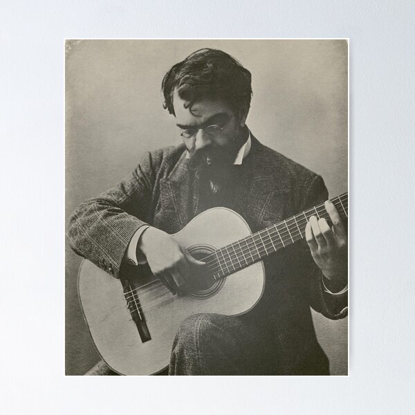 Artikel-Vorschau von Francisco Tárrega Gitarre, designt und verkauft von laurenalexan.