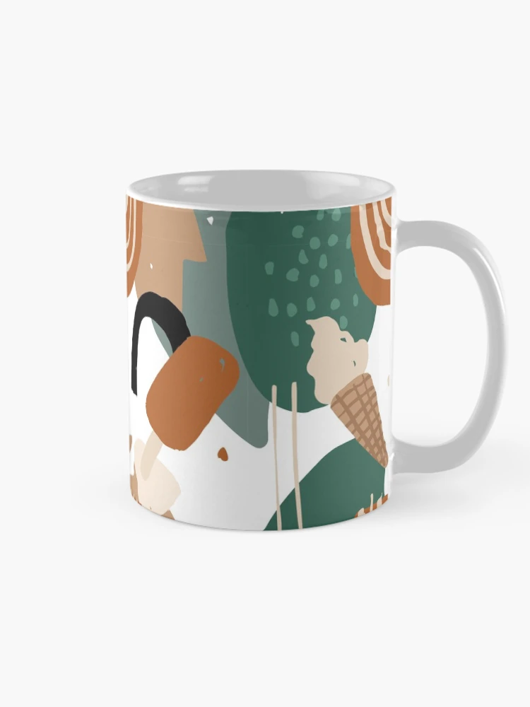 Thumbnail 3 of 6, Coffee Mug, Abstract Ice Cream Pattern designed and sold by PatternTale.