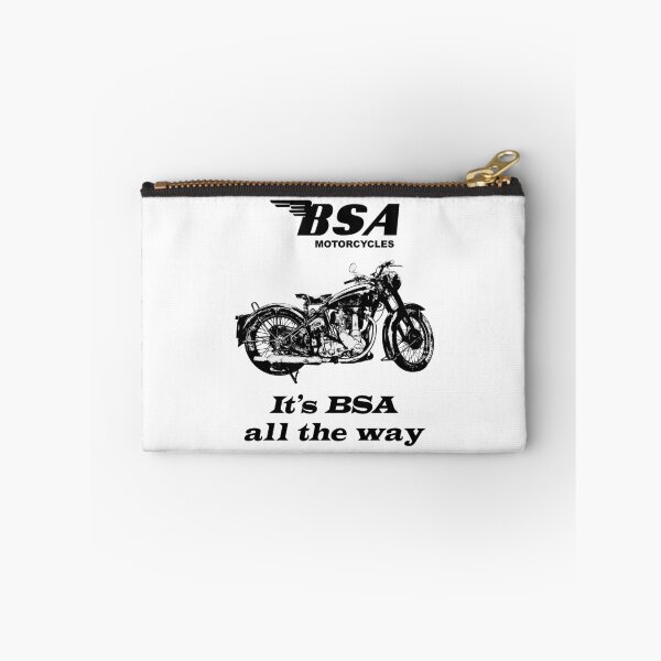 Item preview, BSA Motorcycle Retro Design Black and White designed and sold by markstones.