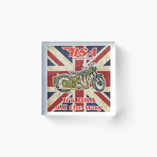 Item preview, BSA Motorcycle Retro Design designed and sold by markstones.