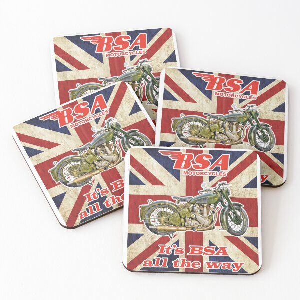 Item preview, BSA Motorcycle Retro Design designed and sold by markstones.
