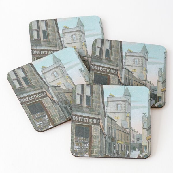 Item preview, Vintage Illustration of Commercial Street, Lerwick, Shetland designed and sold by yourscotland.