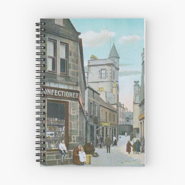 Item preview, Vintage Illustration of Commercial Street, Lerwick, Shetland designed and sold by yourscotland.