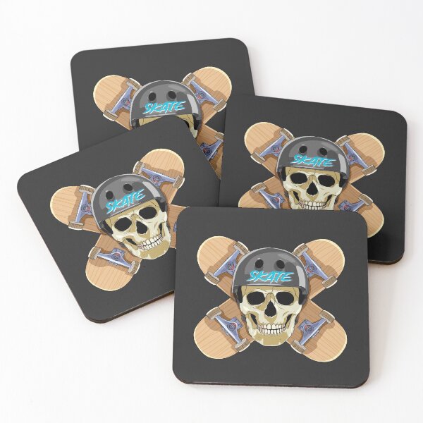 Item preview, Skateboarding Skateboard Skate Skull Crossbones designed and sold by Nosek1ng.