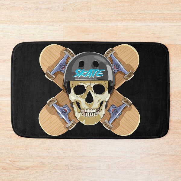 Item preview, Skateboarding Skateboard Skate Skull Crossbones designed and sold by Nosek1ng.