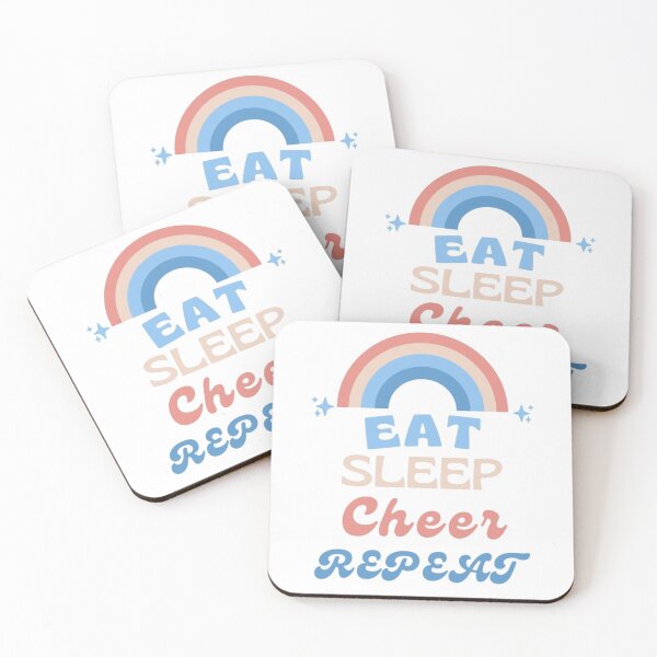 Item preview, Eat Sleep Cheer Repeat designed and sold by Rulaly.