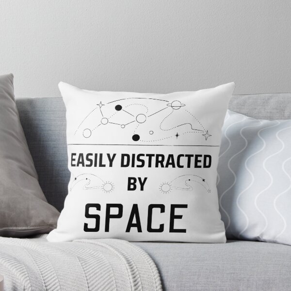 Item preview, Easily Distracted by Planets Stars and Space designed and sold by For the love of Pixels.