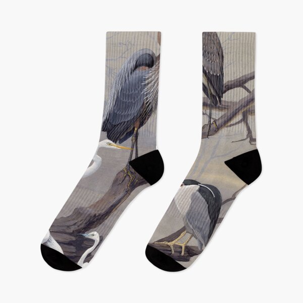 Item preview, Great Blue Heron, American Egret by Fuertes designed and sold by nextstepdesigns.