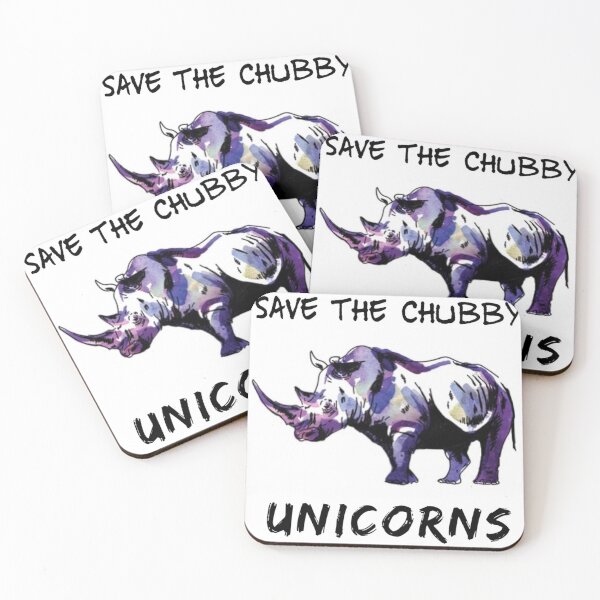 Item preview, Save the chubby Unicorns  designed and sold by Soccer4ja9.
