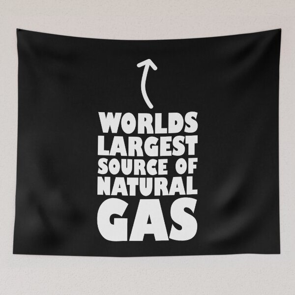 Item preview, Worlds largest source of natural gas designed and sold by AJ-DesignCo.