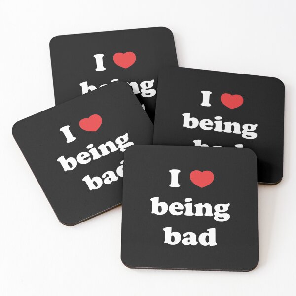 Item preview, I Love Being Bad With Red Heart designed and sold by kissmebro.