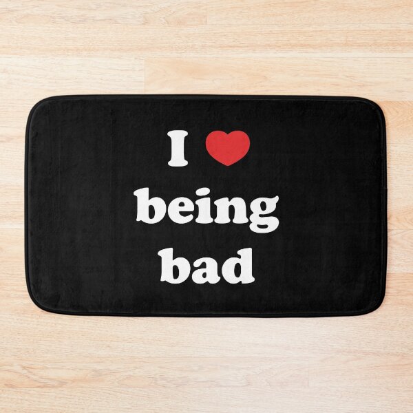 Item preview, I Love Being Bad With Red Heart designed and sold by kissmebro.