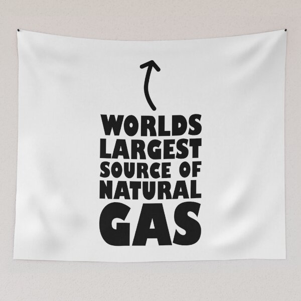 Item preview, Worlds largest source of natural gas designed and sold by AJ-DesignCo.