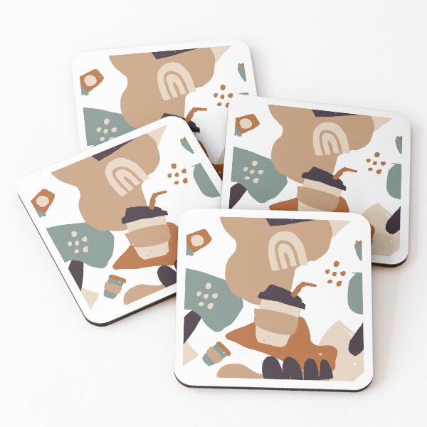 Item preview, Abstract Coffee Pattern designed and sold by PatternTale.