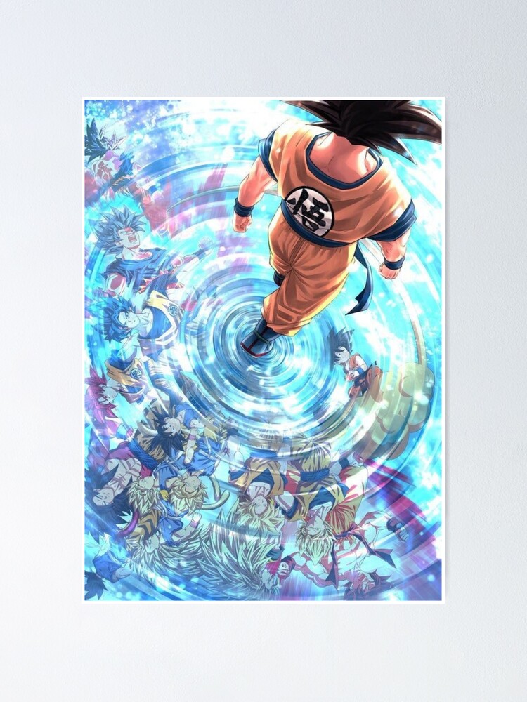 Goku dragon Ball super Poster for Sale by Yashdusane