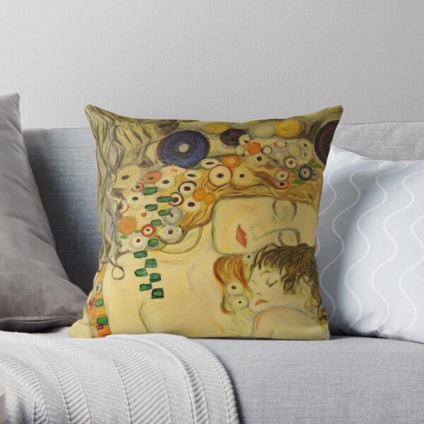 Woman Throw Pillow