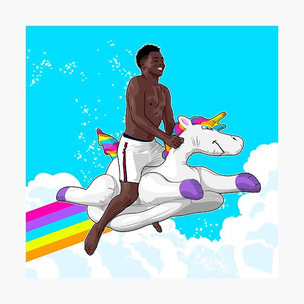 Item preview, Bukayo Saka Unicorn designed and sold by GunnerBallZ.