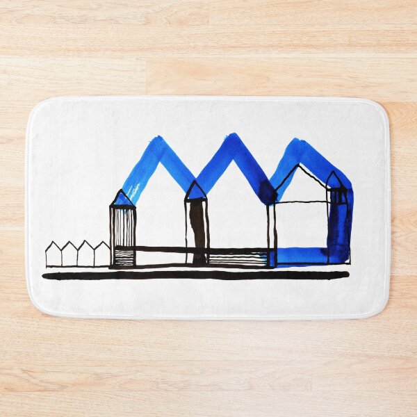 Item preview, Houses in Blue No.: 02 designed and sold by Istvan Ocztos.