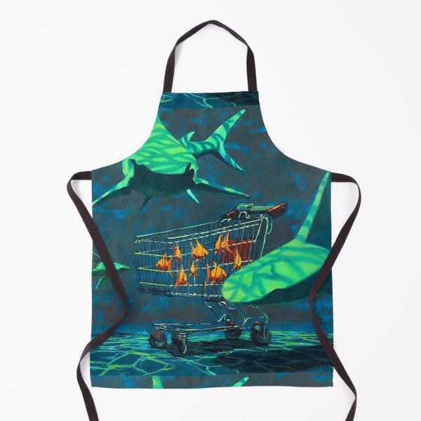 Item preview, Sharks and Trolley | Banksy  designed and sold by WE-ARE-BANKSY.